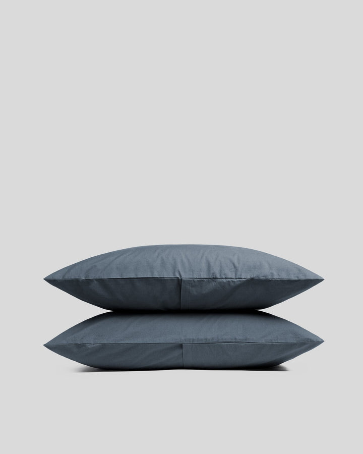 Brushed Cotton Pillowcase Set (Dusk)